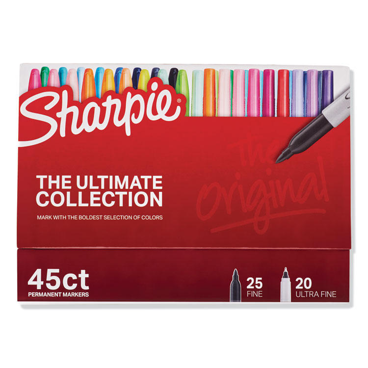 Sharpie Permanent Ultra Fine Point Markers Assorted Colors Pack Of