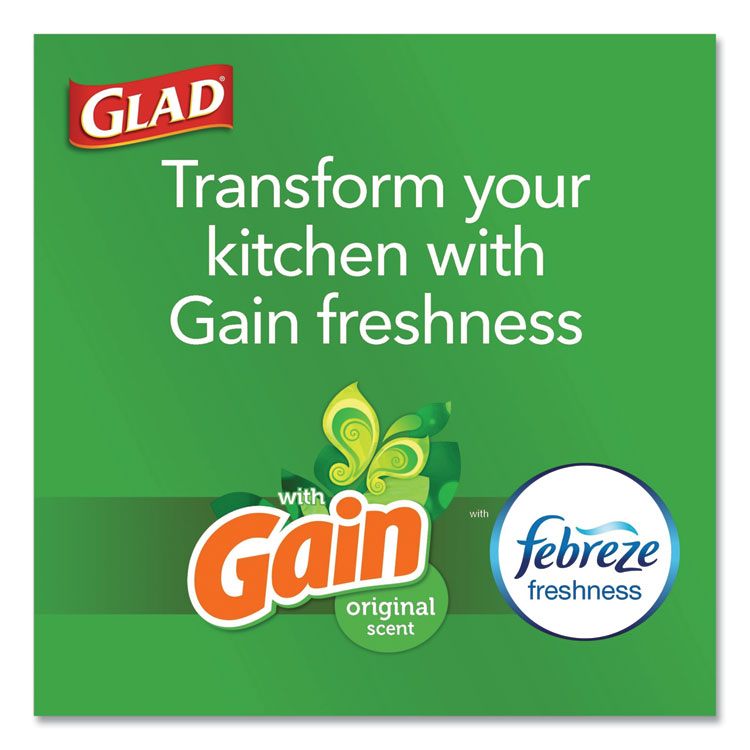 Glad® Tall Kitchen Drawstring Trash Bags - Clorox Professional 79009 CT -  Betty Mills