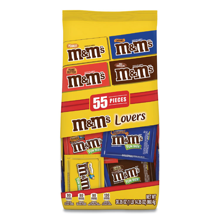 Mars M&M's Fun Size Peanut, Peanut Butter, & Milk Chocolate
