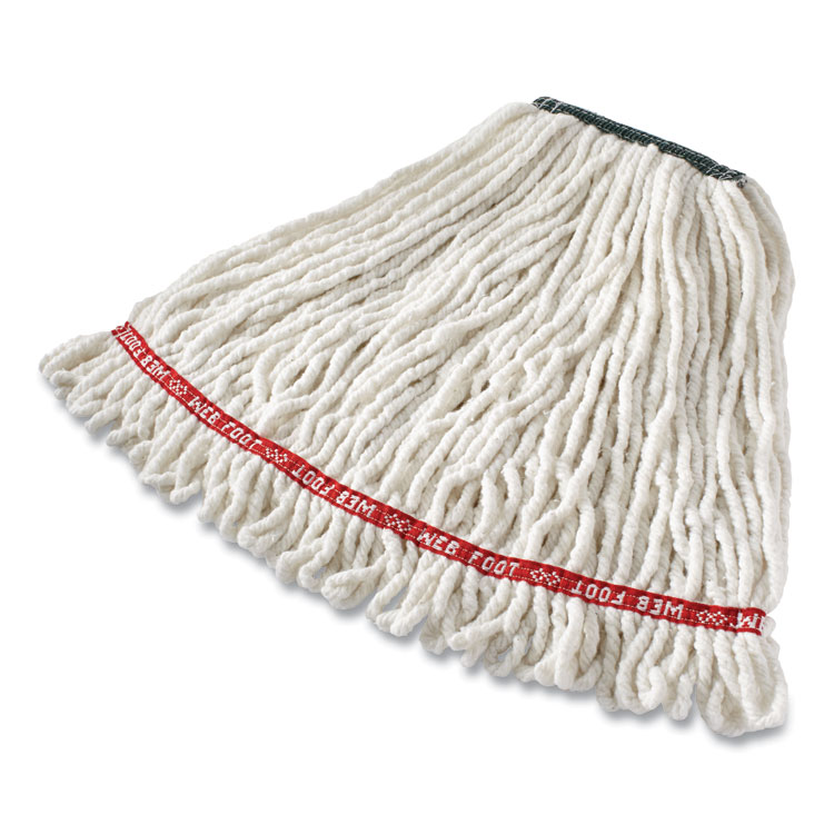 Rubbermaid Commercial Rough Floor Mop Head Medium Cotton/Synthetic