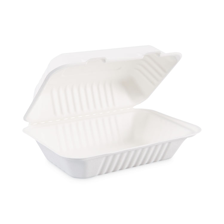 Bagasse Snack Box - Case of 250 - Carry Packaging
