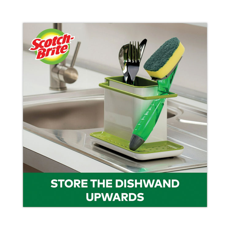 Soap-Dispensing Dishwand Sponge Refills by Scotch-Brite® MMM4817RSC