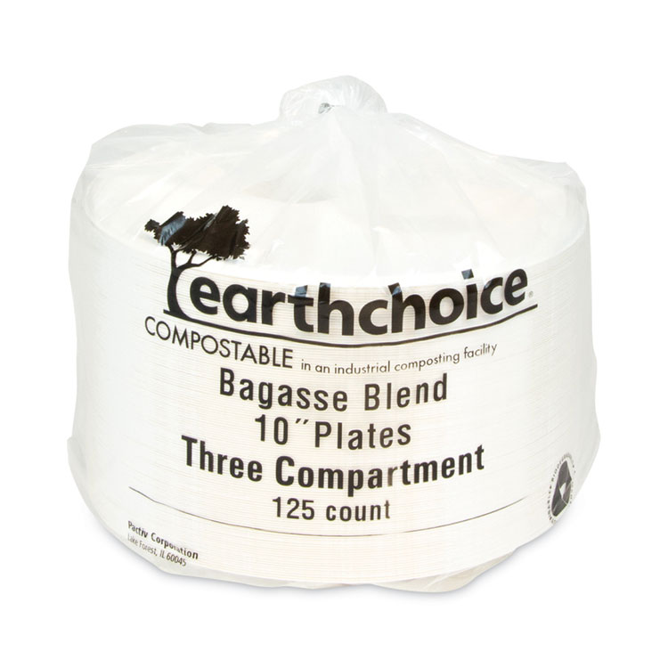 8.8 Compostable Fiber Blend Plate