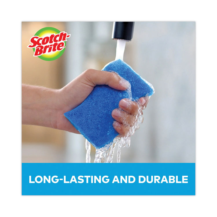 3M Scotch-Brite Non-Scratch Multi-Purpose Scrub Sponge - 3 pack