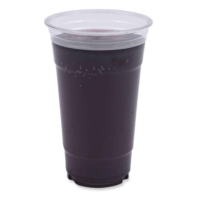 12 Oz. Black Plastic Cups - 50 Ct.