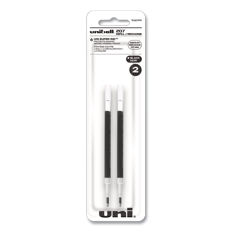 Zebra JF Refill for Jimnie Gel Pen, Medium Point, Red - 2 count