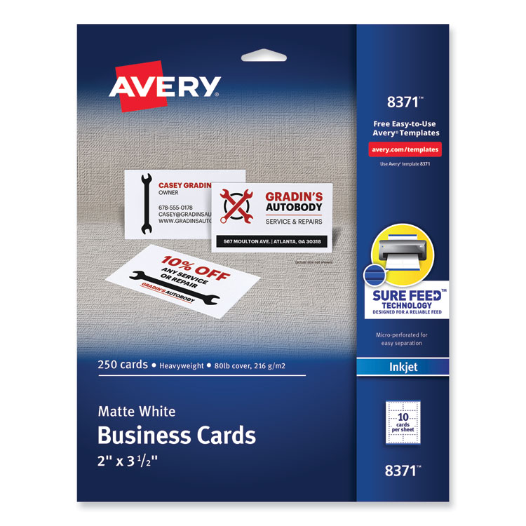 business card template 8371