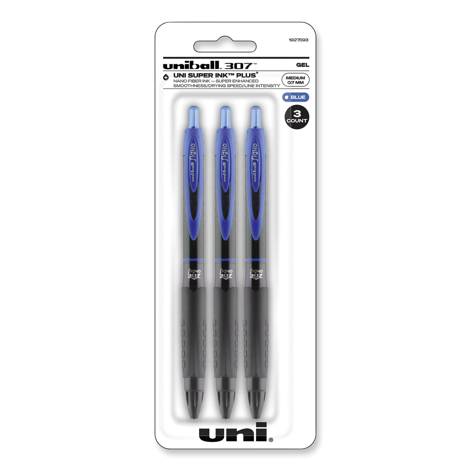 Zebra Sarasa Gel Retractable Pens 0.7mm Assorted Colors 3pk 