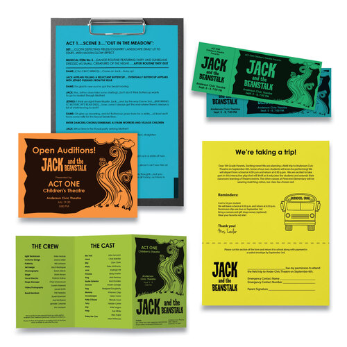 Terrestrial Teal™, 8.5” x 11”, 24 lb/89 gsm, 500 Sheets, Color Paper