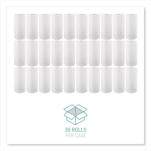 WIN1220CT - Windsoft - Perforated Paper Towel Rolls, 11 x 8 4/5, White, 100/Roll, 30/Carton