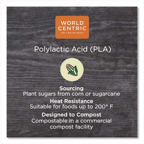 WORCPCS2S - World Centric - PLA Clear Cold Cups, Souffle, 2 oz, Clear, 2,000/Carton