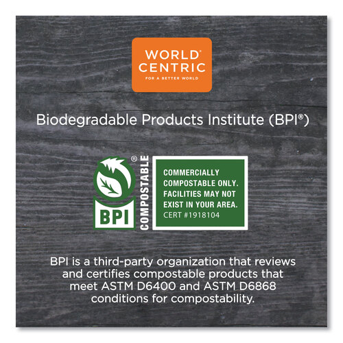 WORCPCS3 - World Centric - PLA Clear Cold Cups, 3 oz, Clear, 2,500/Carton