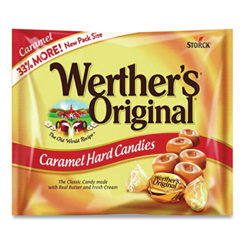 WRT05766 - STORCK - Hard Candies, Caramel, 12 oz Bag