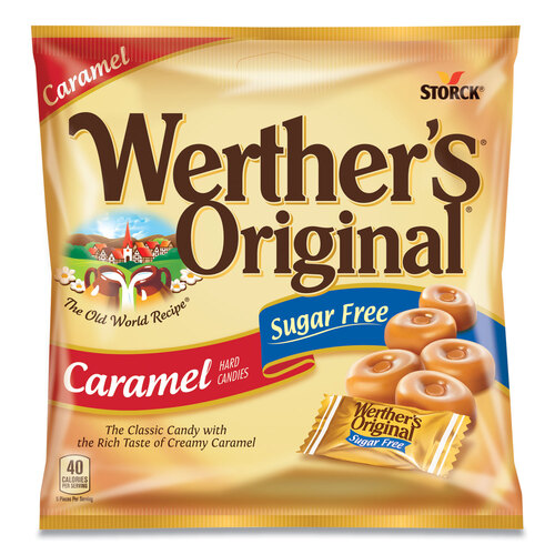 WRTSUL831498 - STORCK - Hard Candies, Caramel, Individually Wrapped, 2.75 oz
