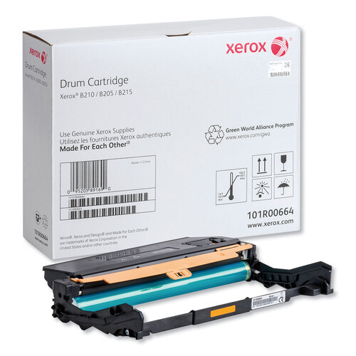 XER101R00664 - Xerox - 101R00664 Drum Unit, 10,000 Page-Yield, Black