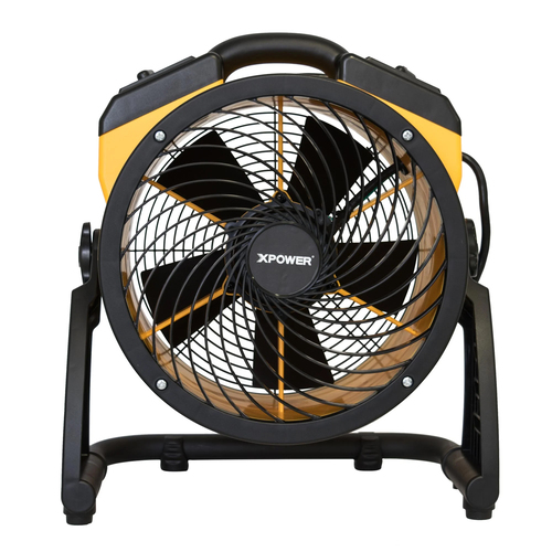 XPOFC-100 - XPOWER - 1100 CFM 4 Speed Portable Multipurpose 11" Pro Whole Room Air Circulator Utility Fan