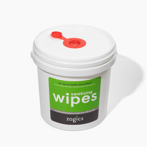 ZOGZ2000-B - Zogics - Hand & Surface Sanitizing Wipes Portable Bucket & Refill, Z2000-B, 2,000 wipes