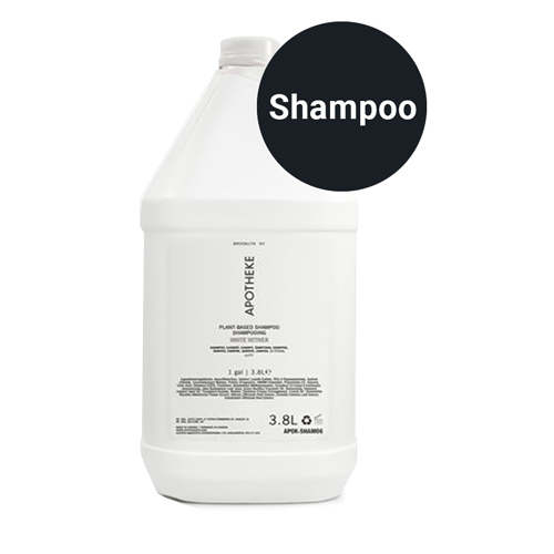 ZOGAPOK-SHAM06-Single - Apotheke - Apotheke Shampoo, White Vetiver, 1 Gallon