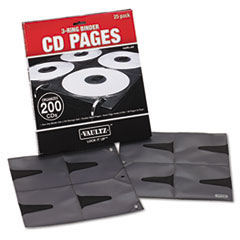 IDEVZ01401 - Vaultz® CD Binder Pages