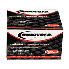 IVR51516 - Innovera® Antistatic Screen Cleaning Wipes