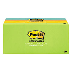 MMM653AU - Post-it® Original Pads in Floral Fantasy Collection Colors