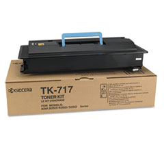 KYOTK717 - Kyocera TK717 Toner, 34000 Page-Yield, Black