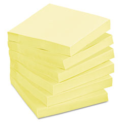 MMM654RPYW - Post-it® Greener Notes Original Recycled Note Pads