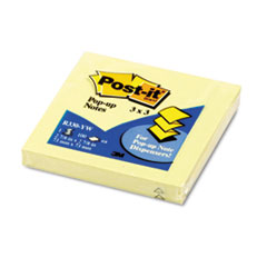MMMR330YW - Post-it® Pop-up Notes Original Canary Yellow Pop-Up Refills