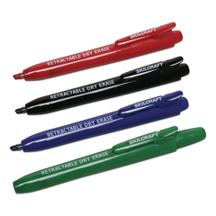 NSN5195769 - AbilityOne™ Retractable Chisel Tip Dry Erase Marker