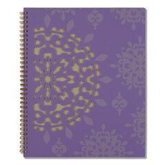 AAG122905 - Vienna Weekly/Monthly Appointment Book, 11 x 8.5, Purple, 2022
