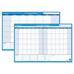 AAGPM23328 - 30/60-Day Undated Horizontal Erasable Wall Planner