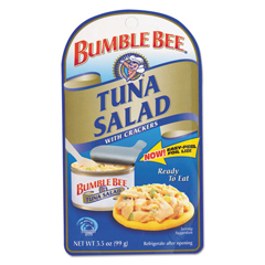BFVAHF70777 - Bumble Bee - Premixed Tuna Salad with Crackers