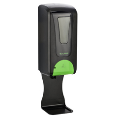 ALP430-F-T-BLK - Alpine - Automatic Hands-Free Foam Hand Sanitizer/Soap Dispenser with Drip Tray