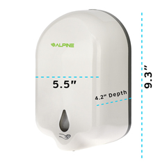 ALP431-L - Alpine - Automatic Hands-Free Gel Hand Sanitizer/Soap Dispenser