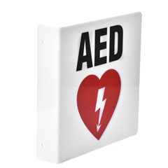 ADI999-03 - Alpine - AdirMed 90D AED Sign 8 x 8.