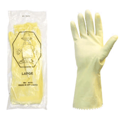 SFZGRCA-LG-1SF - Safety Zone - Unlined Latex Gloves
