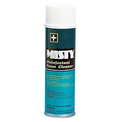 Amrep Disinfectant Foam Cleaner, Fresh Scent, 19 oz Aerosol Spray, 12/Carton