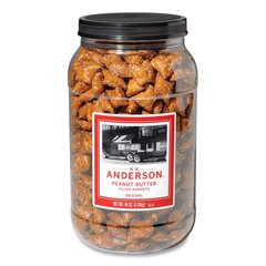 Anderson Pretzel Bakery Peanut Butter Filled Pretzel Nuggets, 44 oz Canister