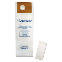 APC Filtration Vacuum Filter Bags Designed to Fit Advance Spectrum CarpetMaster, 100/Carton