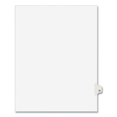 AVE01021 - Avery® Individual Legal Dividers Side Tab