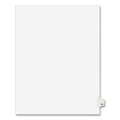 AVE01024 - Avery® Individual Legal Dividers Side Tab