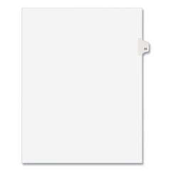 AVE01031 - Avery® Individual Legal Dividers Side Tab