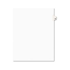 AVE01054 - Avery® Individual Legal Dividers Side Tab