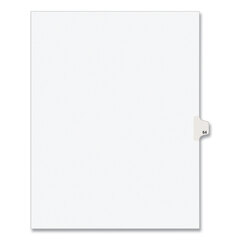 AVE01064 - Avery® Individual Legal Dividers Side Tab