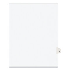 AVE01070 - Avery® Individual Legal Dividers Side Tab