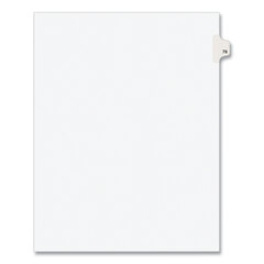 AVE01078 - Avery® Individual Legal Dividers Side Tab