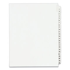 AVE01330 - Avery® Individual Legal Dividers Side Tab