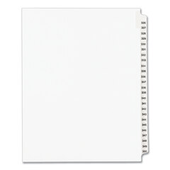 AVE01343 - Avery® Individual Legal Dividers Side Tab