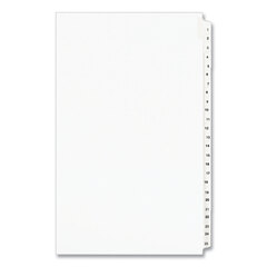 AVE01430 - Avery® Individual Legal Dividers Side Tab