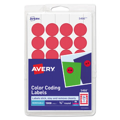 AVE05466 - Avery® Print or Write Removable Color-Coding Labels